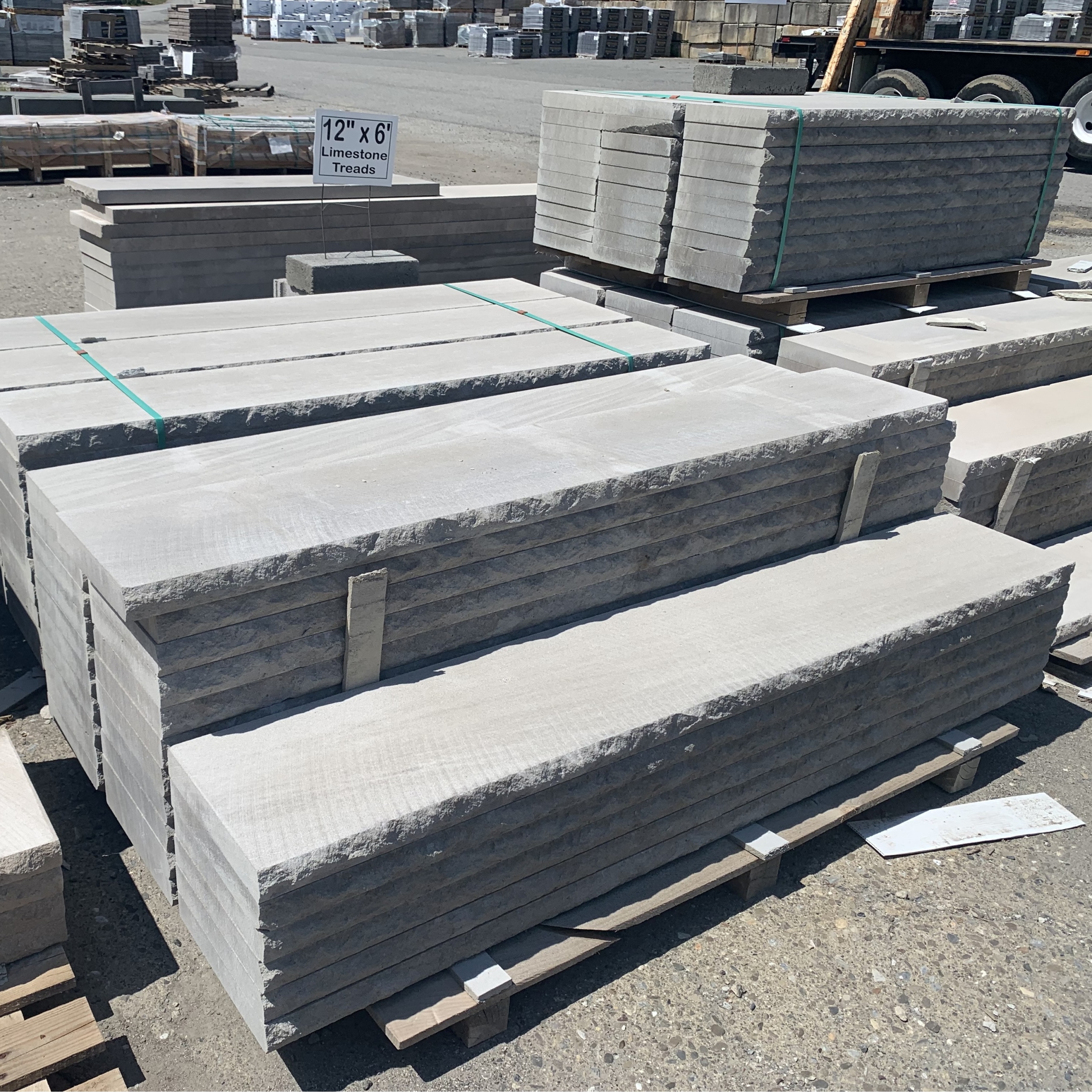 limestone 12 inches 6 foot