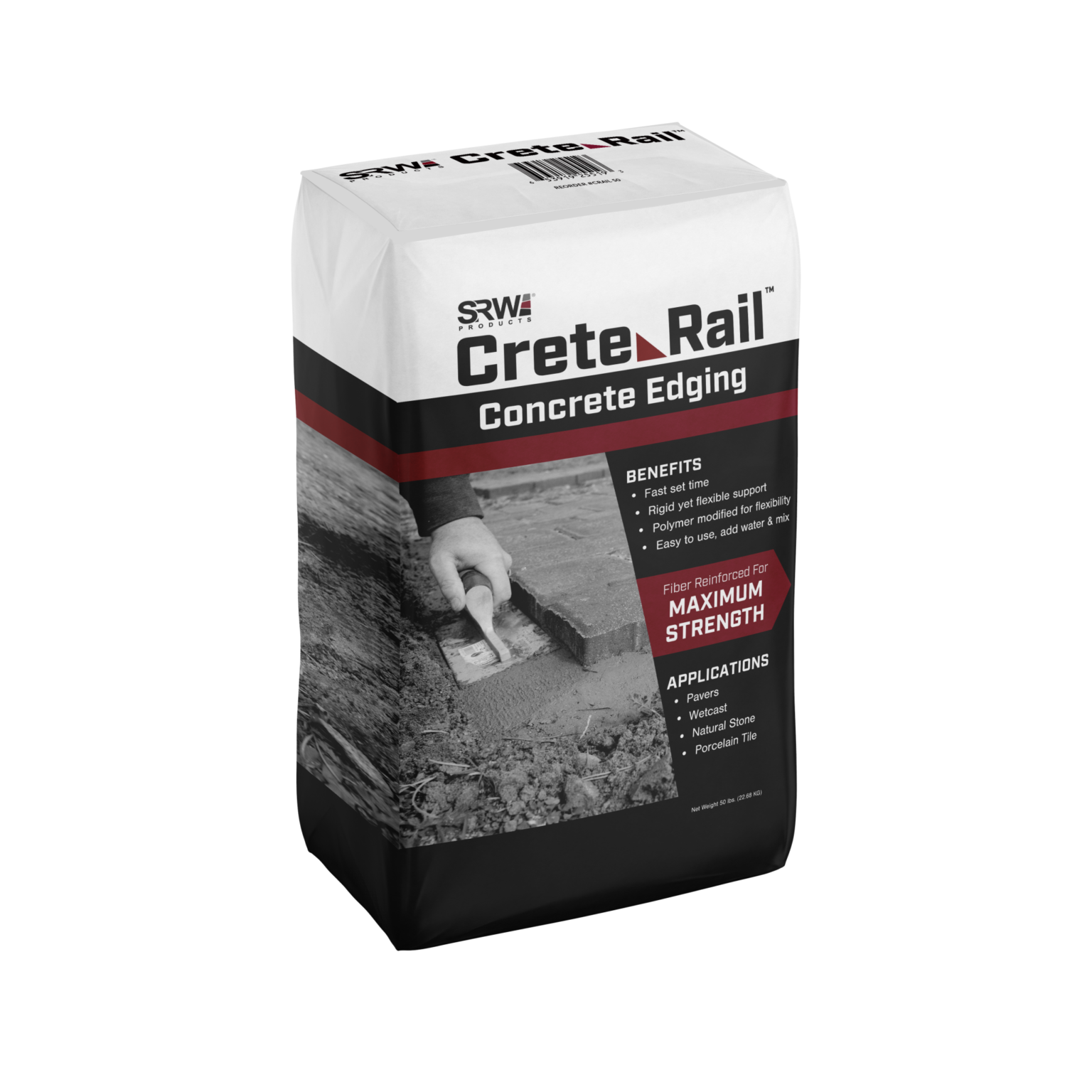 SRW Paver Edging Crete Rail Valley Mason Supply